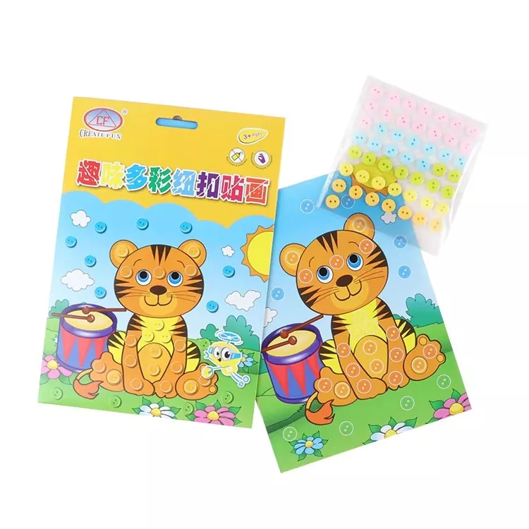 DIY Button Art Toy DIY Button Art Toy